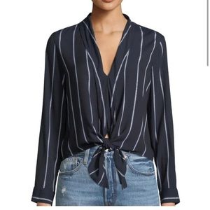 RAILS Ava Livorno Stripe Shirt size small